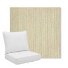 Picture of Posh Dove | Pillow Back Deep Seating Outdoor Cushions - Sunbrella© Fabric