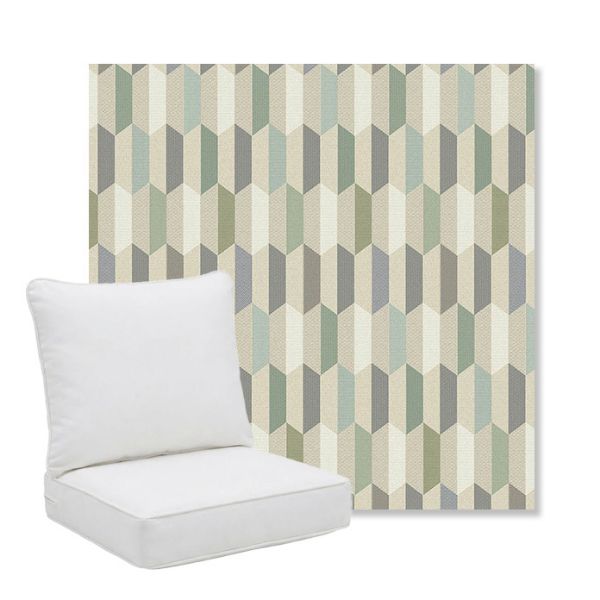 Picture of Precise Spring | Pillow Back Deep Seating Outdoor Cushions - Sunbrella© Fabric