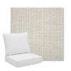 Picture of Proven Dove | Pillow Back Deep Seating Outdoor Cushions - Sunbrella© Fabric