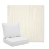 Picture of Proven Ivory | Pillow Back Deep Seating Outdoor Cushions - Sunbrella© Fabric