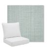 Picture of Proven Seaglass | Pillow Back Deep Seating Outdoor Cushions - Sunbrella© Fabric