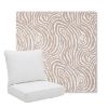Picture of Rapids Camel | Pillow Back Deep Seating Outdoor Cushions - Sunbrella© Fabric