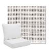 Picture of Rest Ink | Pillow Back Deep Seating Outdoor Cushions - Sunbrella© Fabric