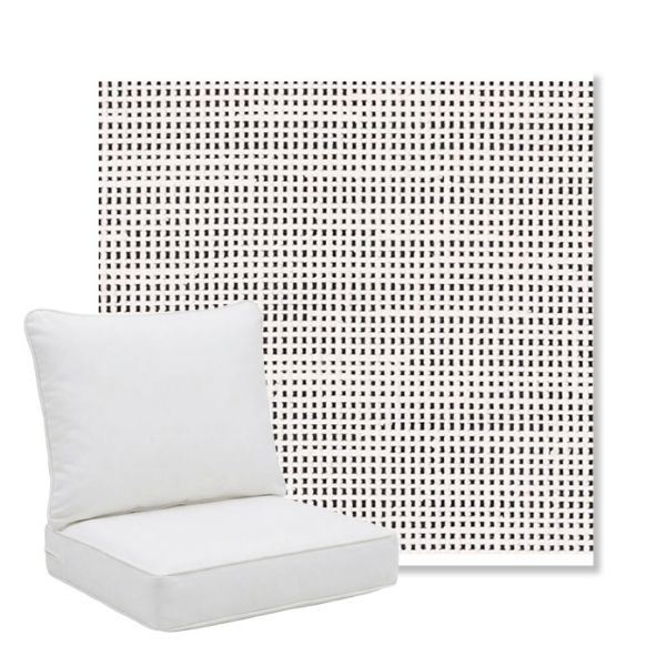 Picture of Rest Ink | Pillow Back Deep Seating Outdoor Cushions - Sunbrella© Fabric