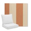 Picture of Rothko Lobster Roll | Pillow Back Deep Seating Outdoor Cushions - Sunbrella© Fabric