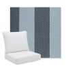 Picture of Rothko Oceanfront | Pillow Back Deep Seating Outdoor Cushions - Sunbrella© Fabric