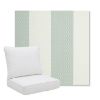 Picture of Rothko Seahorse | Pillow Back Deep Seating Outdoor Cushions - Sunbrella© Fabric