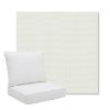 Picture of Sailcloth Salt | Pillow Back Deep Seating Outdoor Cushions - Sunbrella© Fabric