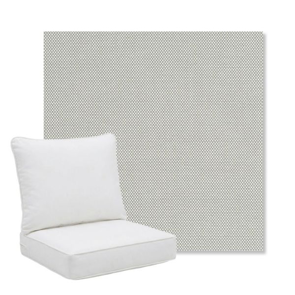 Picture of Sailcloth Seagull | Pillow Back Deep Seating Outdoor Cushions - Sunbrella© Fabric