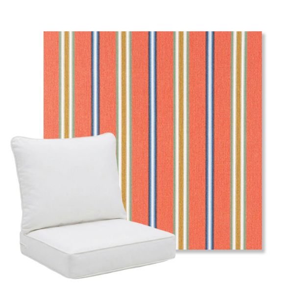 Picture of Saltillo Sedona | Pillow Back Deep Seating Outdoor Cushions - Sunbrella© Fabric