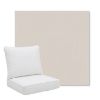 Picture of Shelter White | Pillow Back Deep Seating Outdoor Cushions - Sunbrella© Fabric