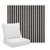 Picture of Shore Classic | Pillow Back Deep Seating Outdoor Cushions - Sunbrella© Fabric