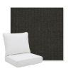 Picture of Spectrum Carbon | Pillow Back Deep Seating Outdoor Cushions - Sunbrella© Fabric