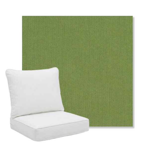 Picture of Spectrum Cilantro | Pillow Back Deep Seating Outdoor Cushions - Sunbrella© Fabric