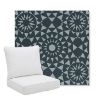 Picture of Sundial Sailboat | Pillow Back Deep Seating Outdoor Cushions - Sunbrella© Fabric