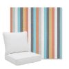 Picture of Surround Sunrise | Pillow Back Deep Seating Outdoor Cushions - Sunbrella© Fabric