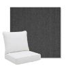 Picture of Switch Ash | Pillow Back Deep Seating Outdoor Cushions - Sunbrella© Fabric