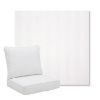 Picture of Switch Salt | Pillow Back Deep Seating Outdoor Cushions - Sunbrella© Fabric