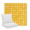 Picture of Toggle Lemon Drop | Pillow Back Deep Seating Outdoor Cushions - Sunbrella© Fabric