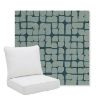 Picture of Toggle Splash | Pillow Back Deep Seating Outdoor Cushions - Sunbrella© Fabric