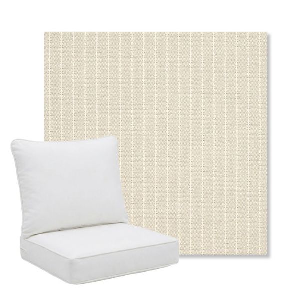 Picture of Trail Cloud | Pillow Back Deep Seating Outdoor Cushions - Sunbrella© Fabric