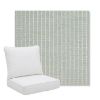 Picture of Trail Sky | Pillow Back Deep Seating Outdoor Cushions - Sunbrella© Fabric