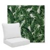 Picture of Tropics Jungle | Pillow Back Deep Seating Outdoor Cushions - Sunbrella© Fabric