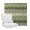 Picture of Valley Herbal | Pillow Back Deep Seating Outdoor Cushions - Sunbrella© Fabric