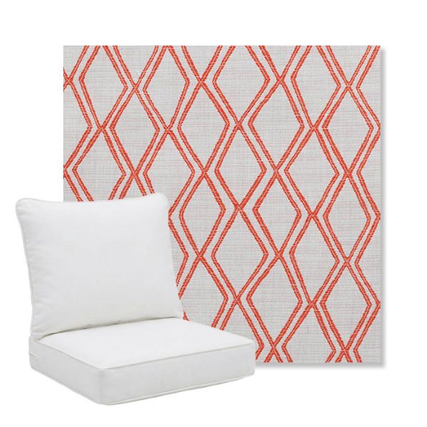Picture of Voyage Tamale | Pillow Back Deep Seating Outdoor Cushions - Sunbrella© Fabric