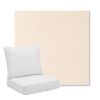 Picture of Willa Cream | Pillow Back Deep Seating Outdoor Cushions - Sunbrella© Fabric