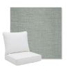 Picture of Willa Mist | Pillow Back Deep Seating Outdoor Cushions - Sunbrella© Fabric