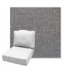 Picture of Abstraction Denim | Estate Back Deep Seating Outdoor Cushions - Sunbrella© Fabric