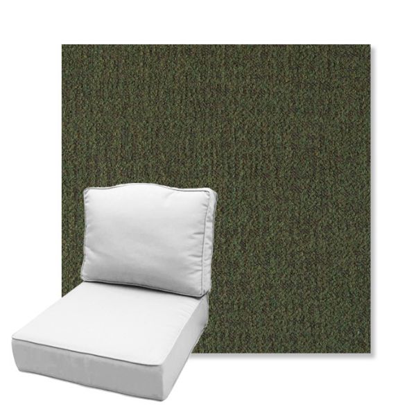 Picture of Abstraction Juniper | Estate Back Deep Seating Outdoor Cushions - Sunbrella© Fabric