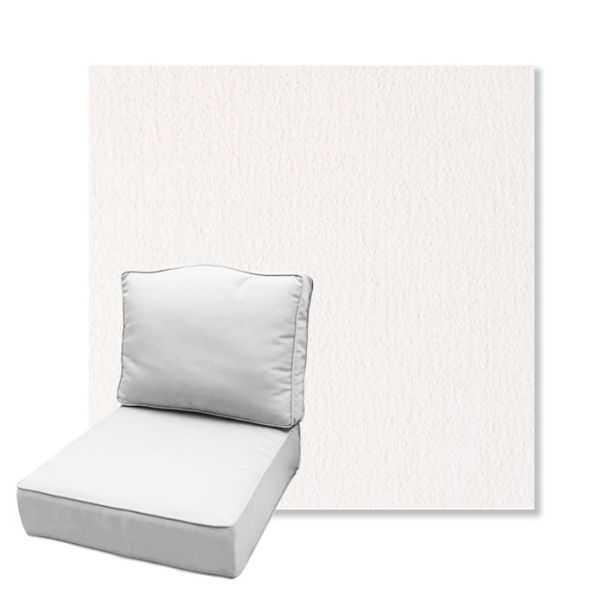 Picture of Abstraction Snow | Estate Back Deep Seating Outdoor Cushions - Sunbrella© Fabric