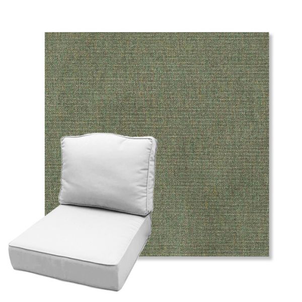 Picture of Ambrose Fern | Estate Back Deep Seating Outdoor Cushions - Sunbrella© Fabric