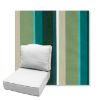 Picture of Beaming Lagoon | Estate Back Deep Seating Outdoor Cushions - Sunbrella© Fabric