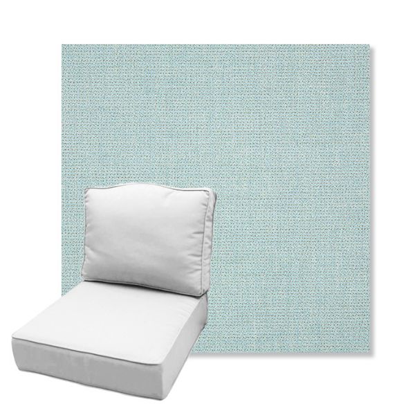 Picture of Bliss Dew | Estate Back Deep Seating Outdoor Cushions - Sunbrella© Fabric
