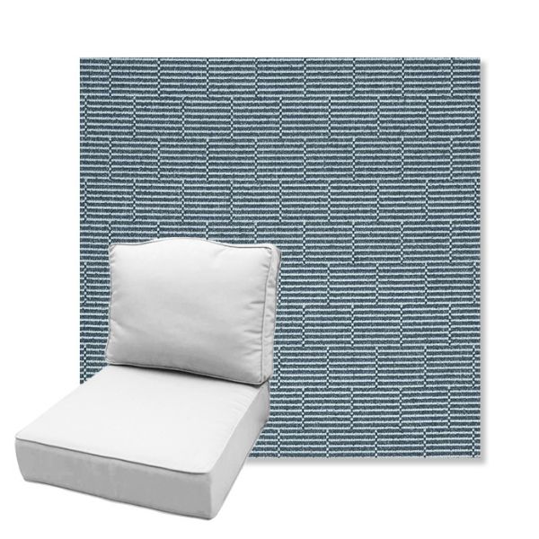 Picture of Boardwalk Surf Shop | Estate Back Deep Seating Outdoor Cushions - Sunbrella© Fabric