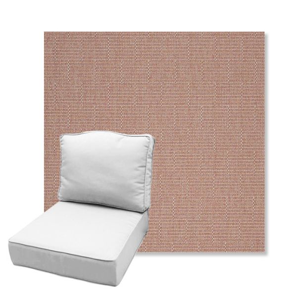 Picture of Boardwalk Taffy | Estate Back Deep Seating Outdoor Cushions - Sunbrella© Fabric