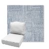 Picture of Boro Indigo | Estate Back Deep Seating Outdoor Cushions - Sunbrella© Fabric