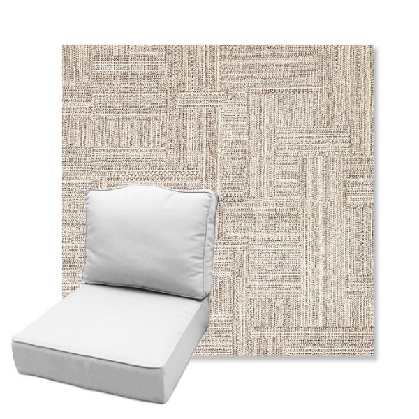 Picture of Boro Walnut | Estate Back Deep Seating Outdoor Cushions - Sunbrella© Fabric