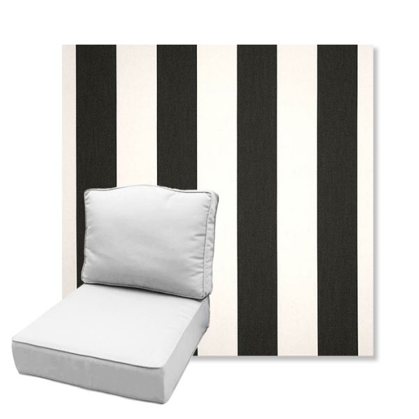 Picture of Cabana Classic | Estate Back Deep Seating Outdoor Cushions - Sunbrella© Fabric