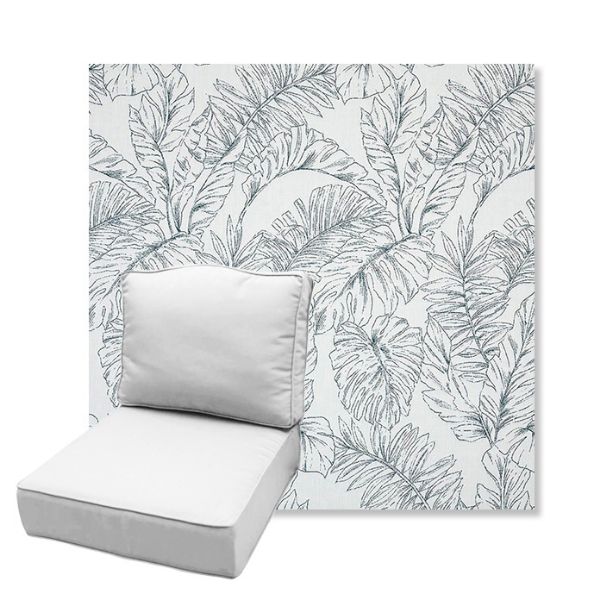 Picture of Calm Laurel | Estate Back Deep Seating Outdoor Cushions - Sunbrella© Fabric