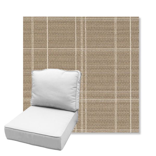 Picture of Camper Meadow | Estate Back Deep Seating Outdoor Cushions - Sunbrella© Fabric