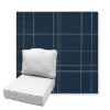 Picture of Camper Wild Blueberry | Estate Back Deep Seating Outdoor Cushions - Sunbrella© Fabric