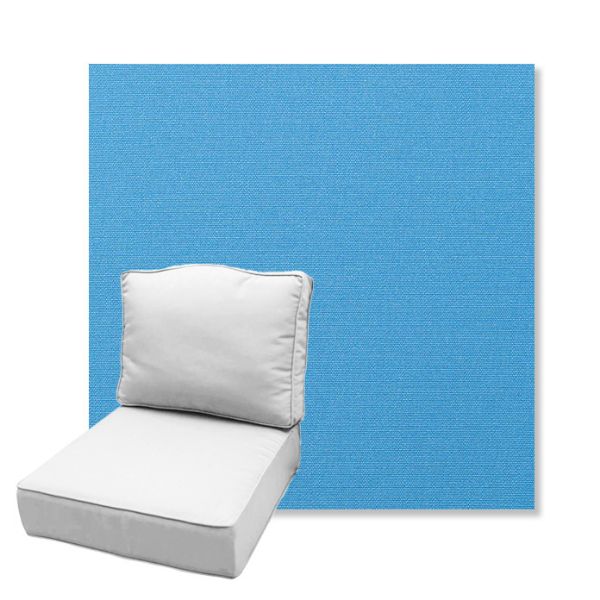 Picture of Canvas Capri | Estate Back Deep Seating Outdoor Cushions - Sunbrella© Fabric