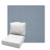 Picture of Canvas Haze | Estate Back Deep Seating Outdoor Cushions - Sunbrella© Fabric