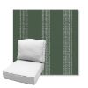 Picture of Caper Moss | Estate Back Deep Seating Outdoor Cushions - Sunbrella© Fabric