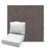 Picture of Cassava Mushroom | Estate Back Deep Seating Outdoor Cushions - Sunbrella© Fabric