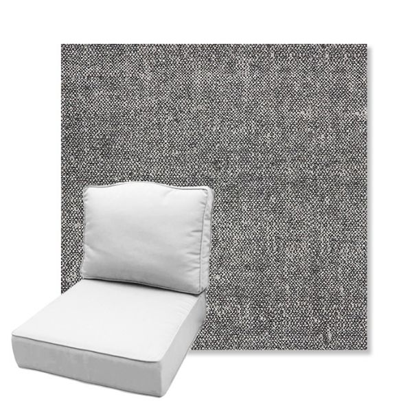 Picture of Chartres Granite | Estate Back Deep Seating Outdoor Cushions - Sunbrella© Fabric
